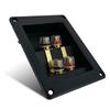 Live Speakers Terminal Box 4 Copper Binding Post Cable Connector Terminal