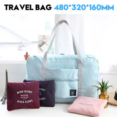 Travel Luggage Duffle Bag Lightweight Portable Handbag Doughnut Large Capacity Waterproof Foldable Storage Tote