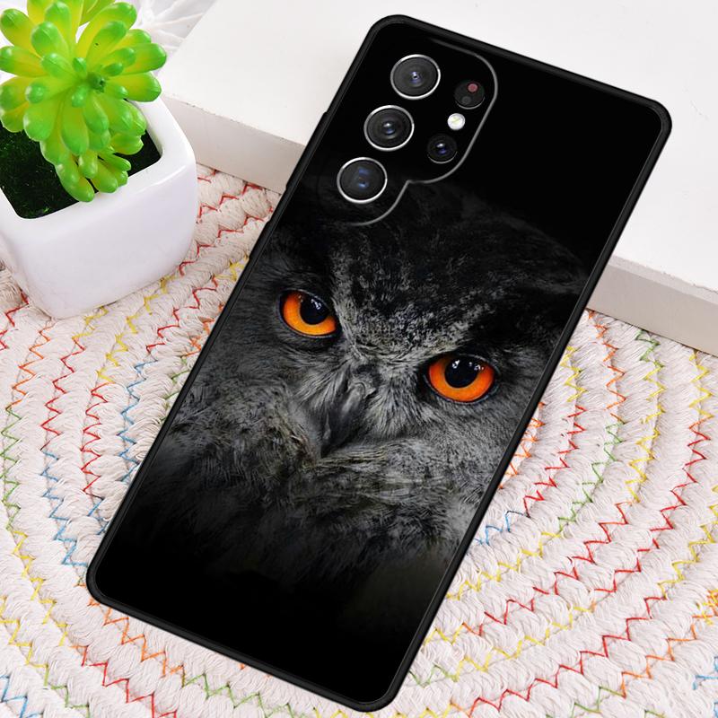 Farm Animals 1 Owl Phone Case for Samsung Galaxy Note 10 Pro S26 Ultra S23 S24 FE S25 S21 S22 PLUS Shockproof Cove