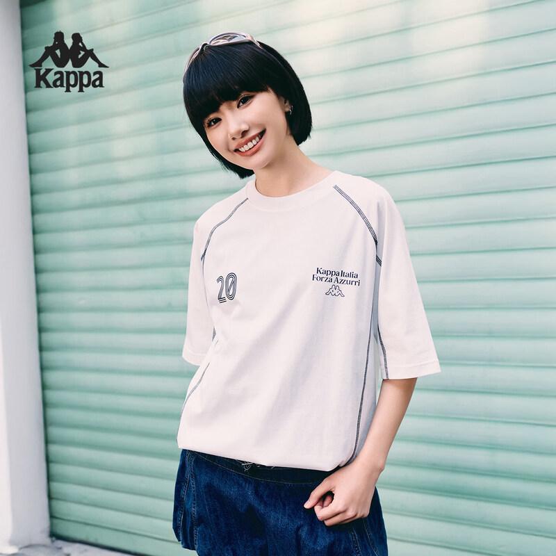 

Kappa Unisex Back-to-Back Short Sleeve T-Shirt K0GX2TD40D M