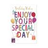 Simon Elvin Enjoy Your Special Day Birthday Greetings Card (Pack of 6)