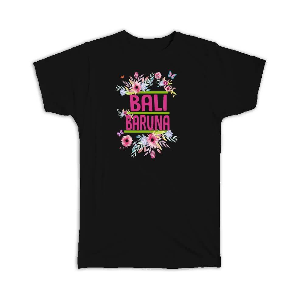 

Gift T-Shirt : Bali Baruna Indonesia Floral Butterfly M