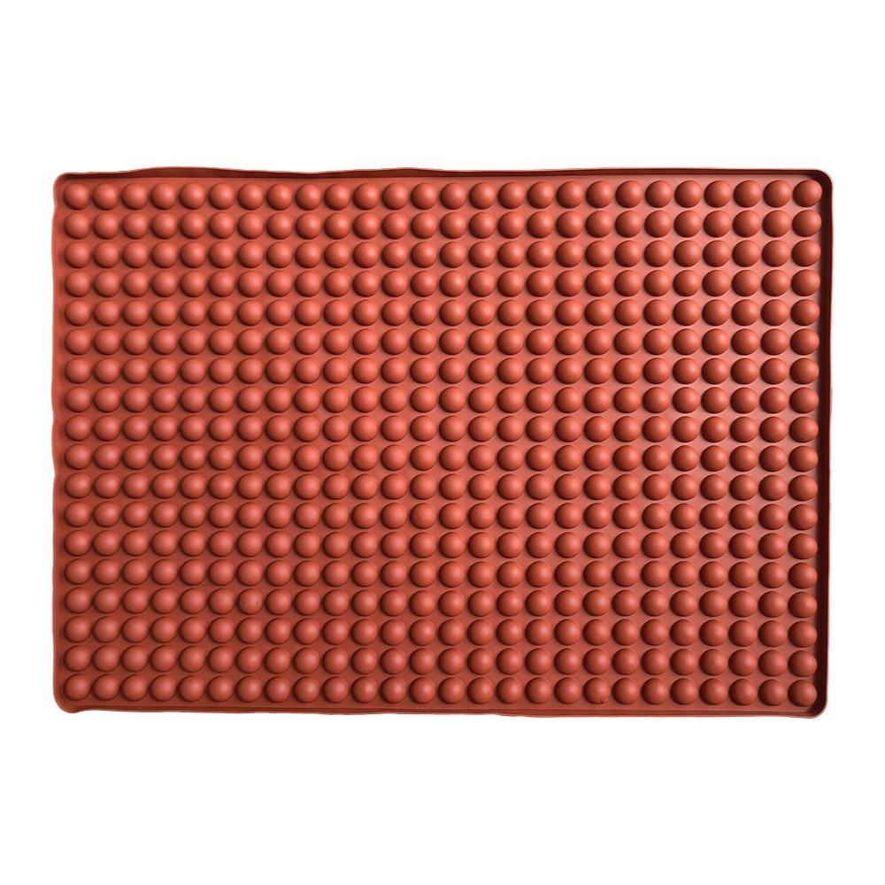 Silikon-Backformen 468-Kammer Hundekuchenformen Hausgemachte Halbkugelformen Für Hundekuchen