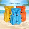 Kids' Inflatable Swim Vest: Beginner Buoyancy Aid for Young Swimmers