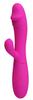 Rabbit Vibrator Snappy 9.5 X 3.2cm Pink - Pretty Love - Rabbits Vibrants