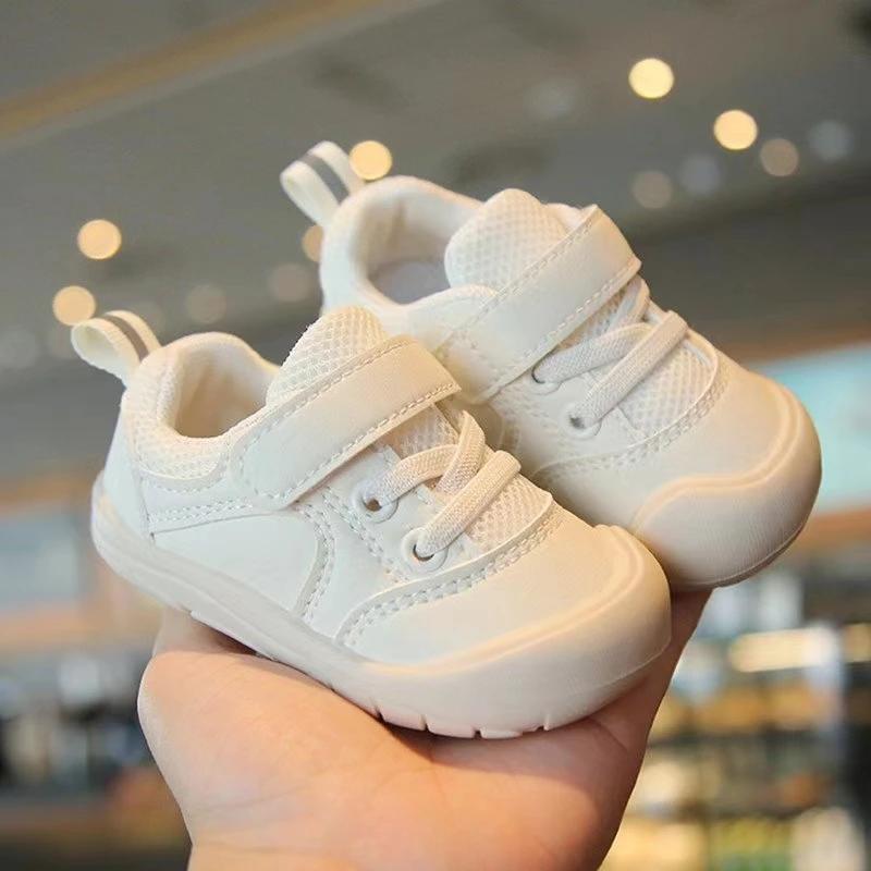 

Kids Shoes Girls Boys Top Sneakers Canvas Toddler Breathable Shoes Spring Running Sport Baby Soft Casual Sneaker G07285 16 бежевий