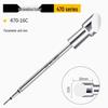 C470 Universal 500W Soldering Iron with High-Quality Heating Core, Blade & Horseshoe Tips for Large Solder Joints