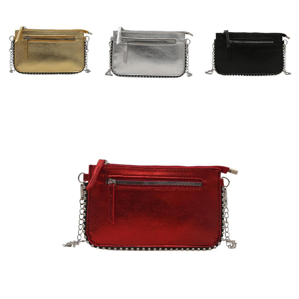 Pu Retro Envelop Handbag For Women With Zipper Closure And Street Style For Daily Use