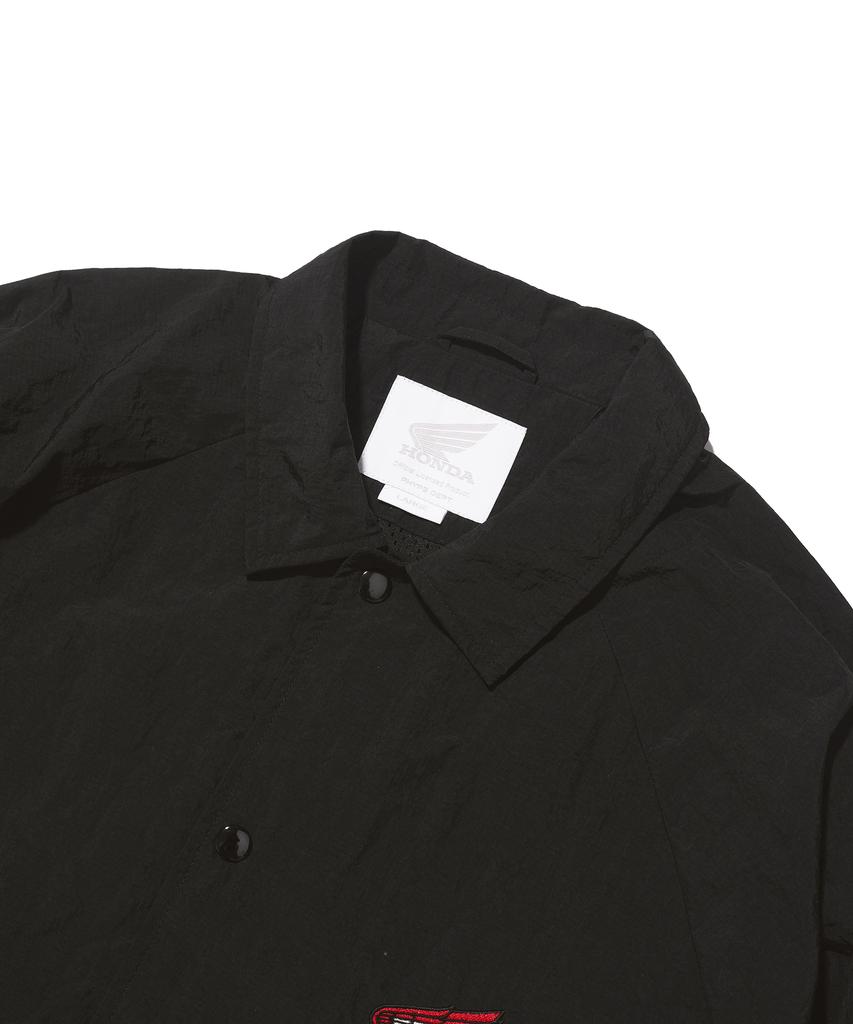 Phyps Motorcycle [Archive Line] Wing Logo Coach Jacket_Black