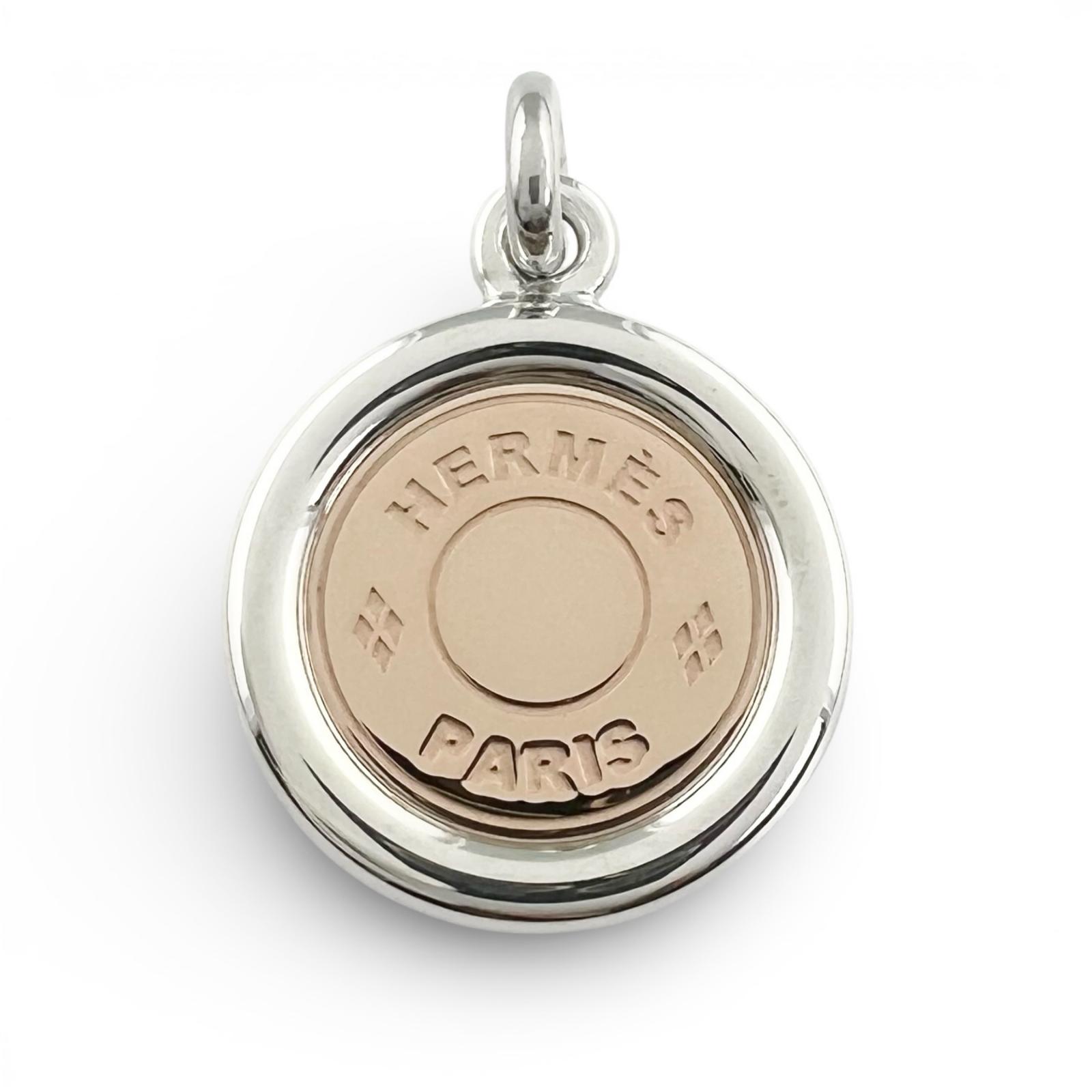 

Excellent HERMES Pendant top Serie combination Silver AG925 Women Used