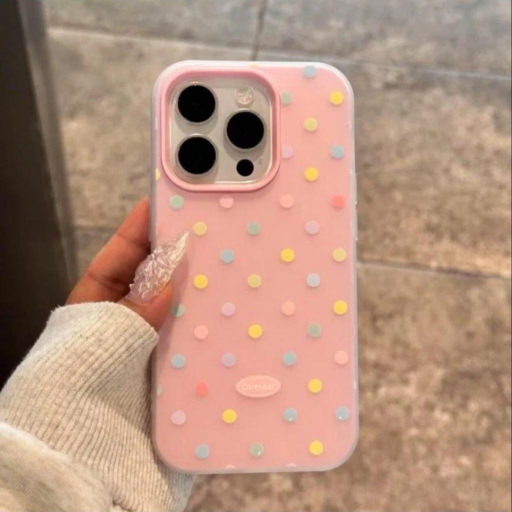 Etui z Kropkami Serce Kokardka Dla Honor 400 Lite Pro 90 Lite 5G X9D X7B X9B Magic 6 Lite Matowe 2 w 1 Galaretkowe Pokrowiec