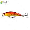 5PCS BOXED Angelköder Sinking Minnow 5,5cm-4,8g-10# Kurze Lippe Künstliche Harte Wobbler Hecht Karpfen Pesca Tackle