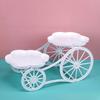 Creative Fruit Dish Afternoon Tea Dim Sum Dessert Table Decoration European Display Shelf Three Layer Cake Rack