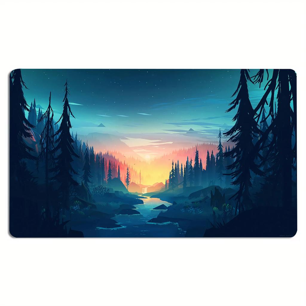 Xxl Magic Game Mat Tcg Ccg Trading Card Table 35x60cm Playmat Rule Area Rubber Mouse Pad For Party Gamer Pc Accessory Laptop Rug