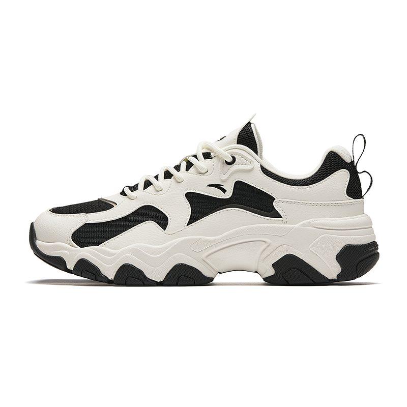 Anta Starry Sea Low Top Casual Shoes Women's Beige Black 922428807-5