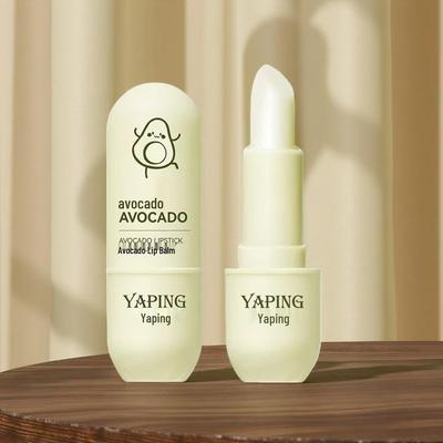 Avocado Lip Balm: Moisturizes, Hydrates, and Nourishes Dry Lips for Autumn and Winter