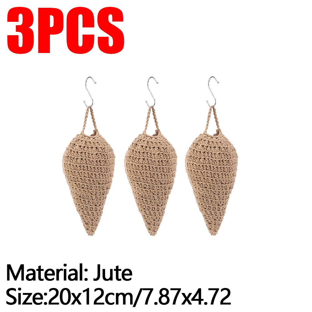 Momeală de cuib de viespe croșetat Cuib de viespi fals Cuib de viespi fals Momeală pentru cuib de viespe agățat pentru cadou de inaugurare a casei