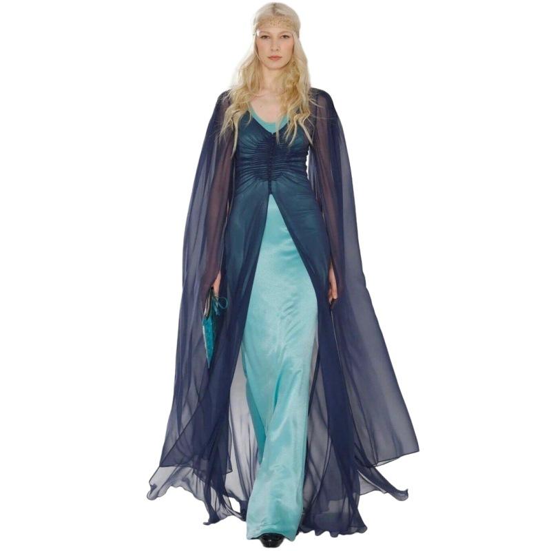 New Egyptian Muse Dress Men's Warrior Dress Queen Stage Drama Dress