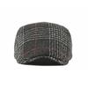 Herbst Winter Wolle Gatsby Cap Männer Baskenmütze Plaid Kappe Newsboy Caps für Männer Britische Vintage Maler Hüte Flache Kappen Efeu hut Boina