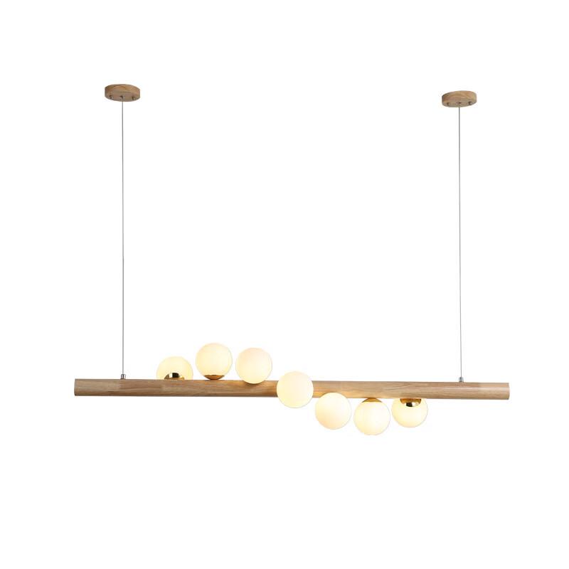 UOSU Modern Minimalist Solid Wood Pendant Lamp