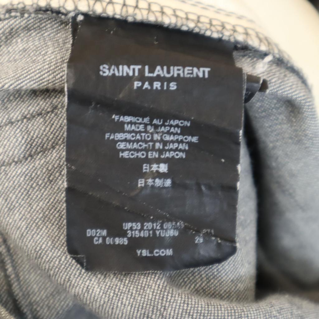 SAINT LAURENT made in Japan Denim pants w29 gray Men's Used