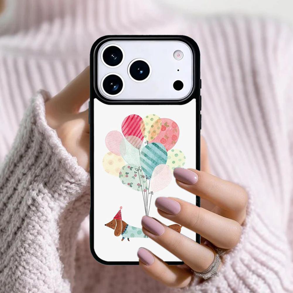 Dackel Würstchenhund Liebe Handyhülle Für Apple iPhone 17 Air 16E 15 14 Plus 13 12 11 Pro Max Mini Funda Cover