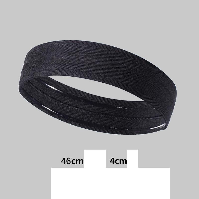 Women Sports Headband Running Forehead Hair Band Sweat Absorbing Fitness Anti Sweat Basketball Guide Band Breathable Workout