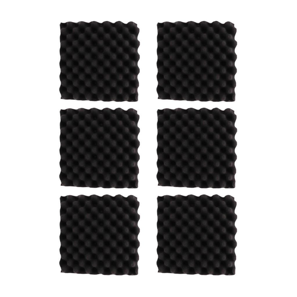 10 STÜCKE Akustikpaneele Hohe Dichte Schallschutzmatte Polyurethanplatte für Aufnahmestudio