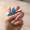 Independence Day  Fun Patriotic Flag Dumpling Stress Relief Tool Five-Pointed Star Vent Toy