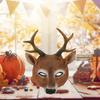 Halloween Christmas Deer Dress Up Party Props Mask Halloween Carnival Party Bar Nightclub Costume Half Face Cosplay