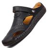 2025 Summer Plus Size Men's Closed-Toe Sandals & Casual Beach Shoes