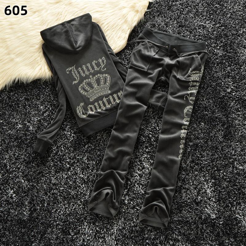 Women's Velvet Sportswear Set: Hot Drill Letter Hoodie & Straight-Leg Pants, Slim Fit Two-Piece.