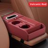 Car Armrest Heightening Pad Storage Box Tissue Box Cup Holder Luxury Console Pad Multifunctional Interior Organizer
