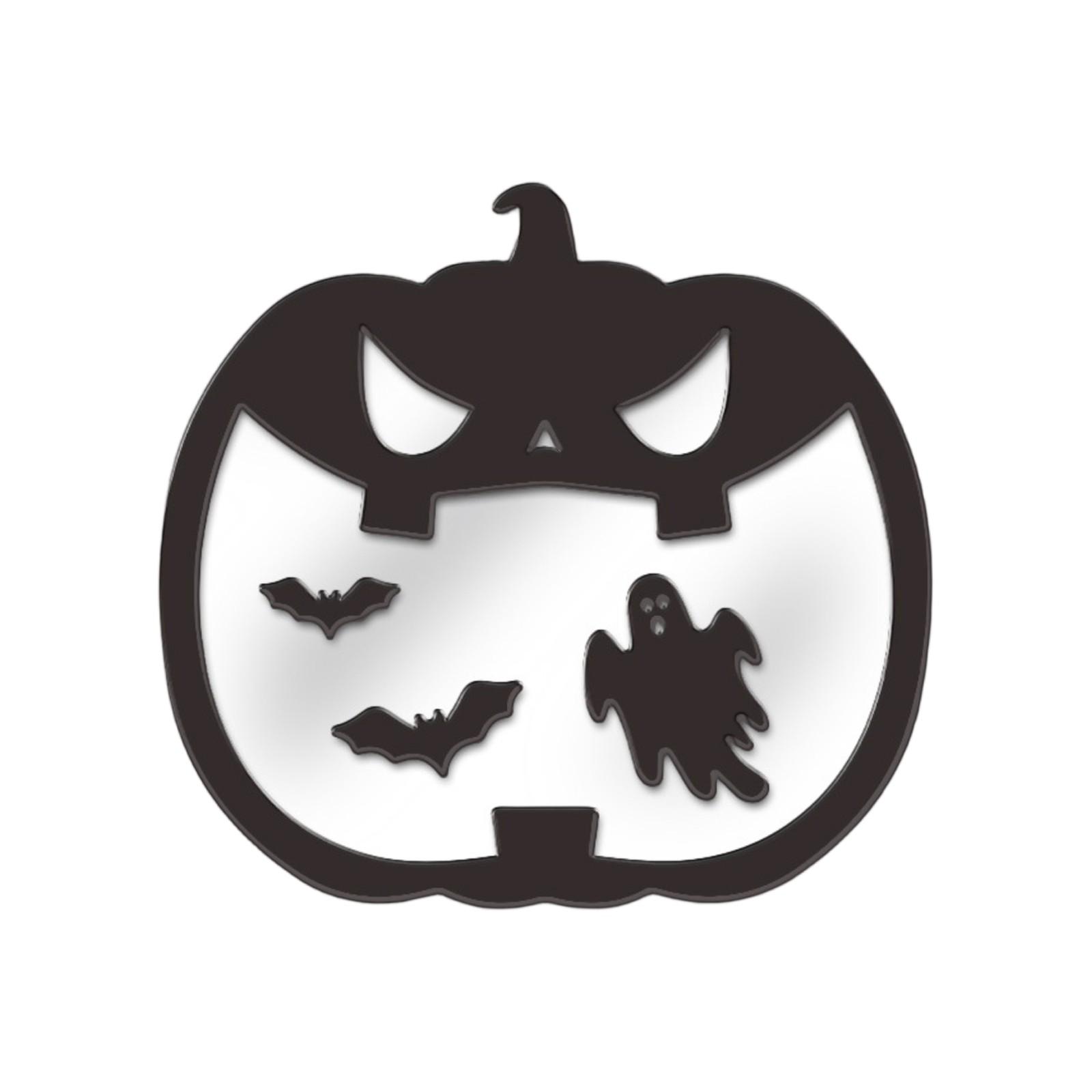 

Хэллоуин Классический Костюм Животного Деревянный С Зеркальными Наклейками Украшение Окна Деревянное Украшение Стены Подарок One Size