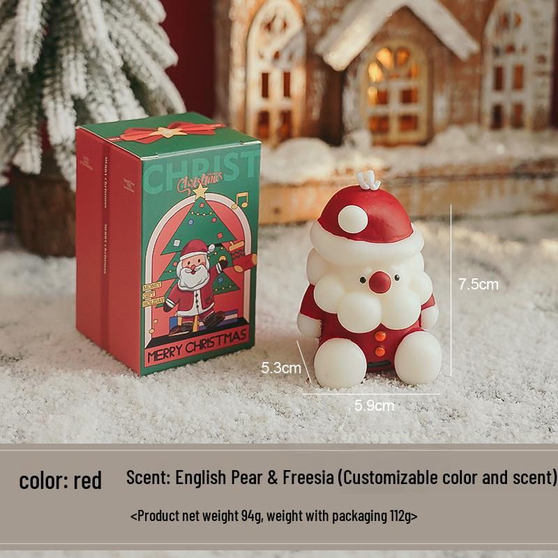 Santa Claus Scented Candle Gift Set - Festive Fragrance for Holiday Atmosphere