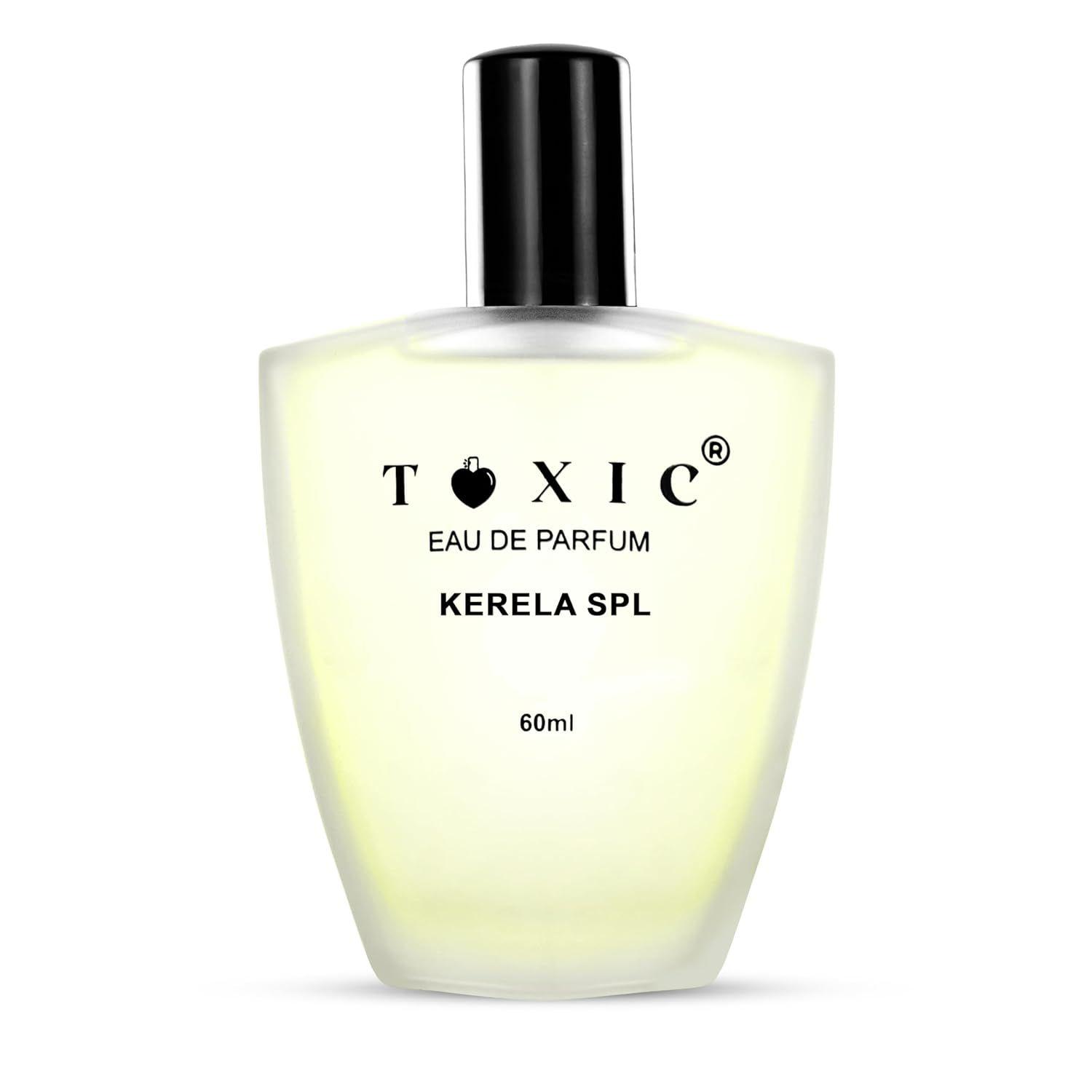

Toxic Kerala Spl Luxury Unisex Perfume Spray | 60ml | Rose, Coconut & Incense Accords | Rich, Earthy & Long Lasting Fragrance 60ML