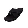 Indosol Essential Cross Slide Schwarzer Pantoffel