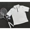 Polo respirant à manches courtes à séchage rapide pour femme 2026: T-shirt décontracté à revers pour le sport d'été