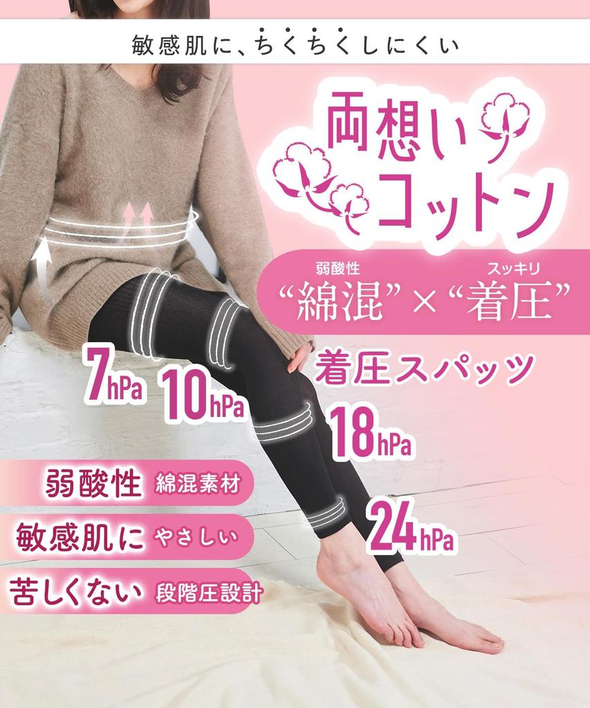 Glamorous Mutual Love Cotton Compression Compression Leggings for Pelvic Graduated Compression Natural Mild Socks Spats, Socks, Five-Toe Socks,