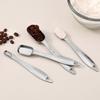 7pcs Square Shaped Seasoning Spoon Stainless Steel Teaspoon Measuring Spoon Set  Liquid