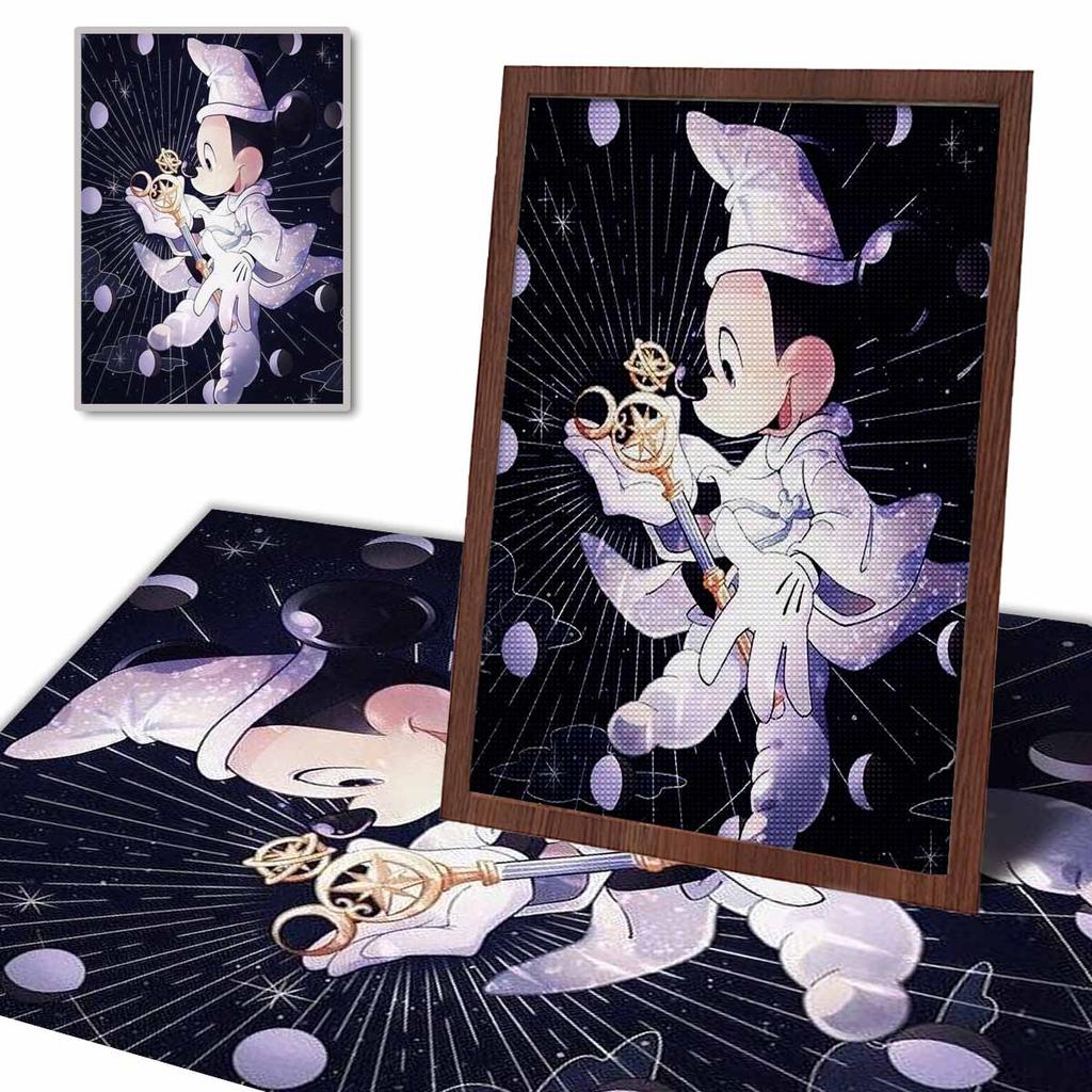 5D Diy Diamond Painting Mickey and The Magic Wand Full Drill Rhinestones Mosaic Embroidery Handmade Products Home Decor Gift