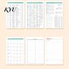 Academic Planner for Students 2027 with Monthly And Annual Schedule, A5 Thick Ink-proof Paper Daily Agenda Notebook, Durable PU Leather Cover