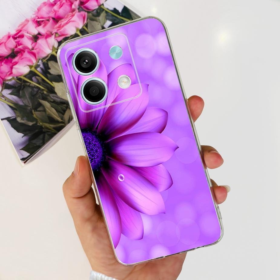 För Xiaomi Redmi Note 13 Pro Plus-skal Lyxigt målat fodral Klar silikontelefonskal för Redmi Note 13 Pro Note13 5G Mjukt skal