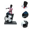 Iron Pen Holder Decorative Sculpture Art Crafts Creative Sturdy Birthday Gift Football Player