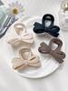 Summer Fashion Bow Flower Hair Claw Clips Candycolor Head Wear Hairpin for Women Girls Nonslip Crab Barrette Hair Accessories
