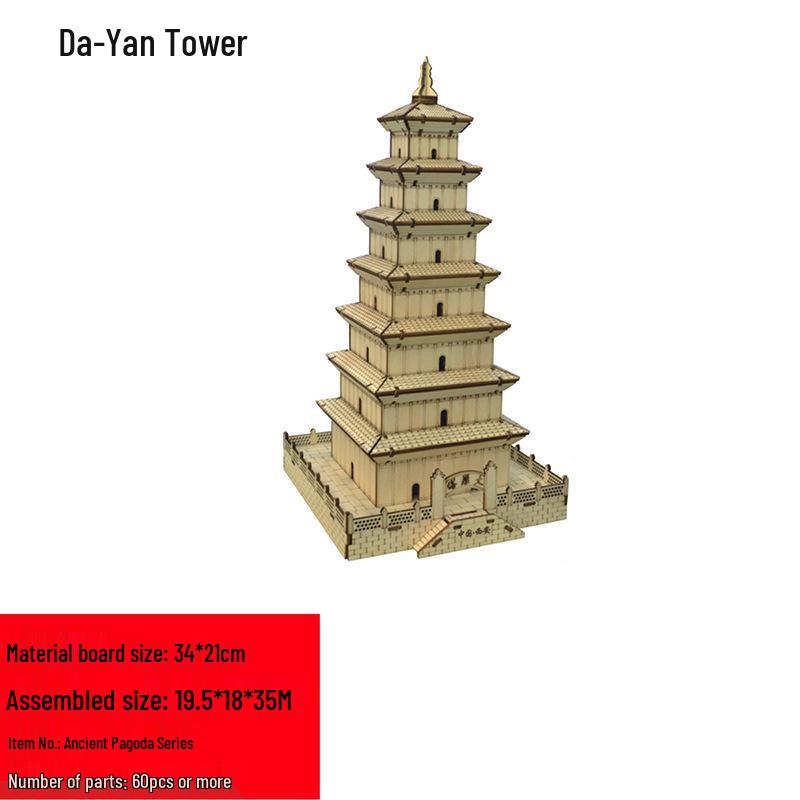 

3D Деревянный Парусник Архитектурный Модельный Набор для Детей