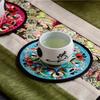 Random Color Embroidered Dining Table Coasters Insulated Coffee Coasters Dining Mats Used for Table Decoration In Restaurants