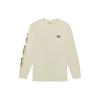 Vans Micro Dazed Egg Fun Print Casual Round Neck Long Sleeve Drop Shoulder T-Shirt Unisex T-Shirt Off-White VN0A5E3LZ6K