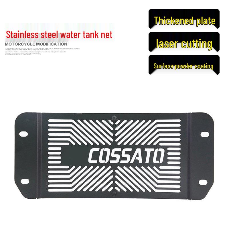 

Защита радиатора из нержавеющей стали для скутера Zontes 310M серебряный