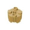 20pcs MOC Parts 92947 Brick Round 2 X 2 with Axle Hole Grille Compatible Bricks DIY Assmble Building Block Particle Kid Toy Gift